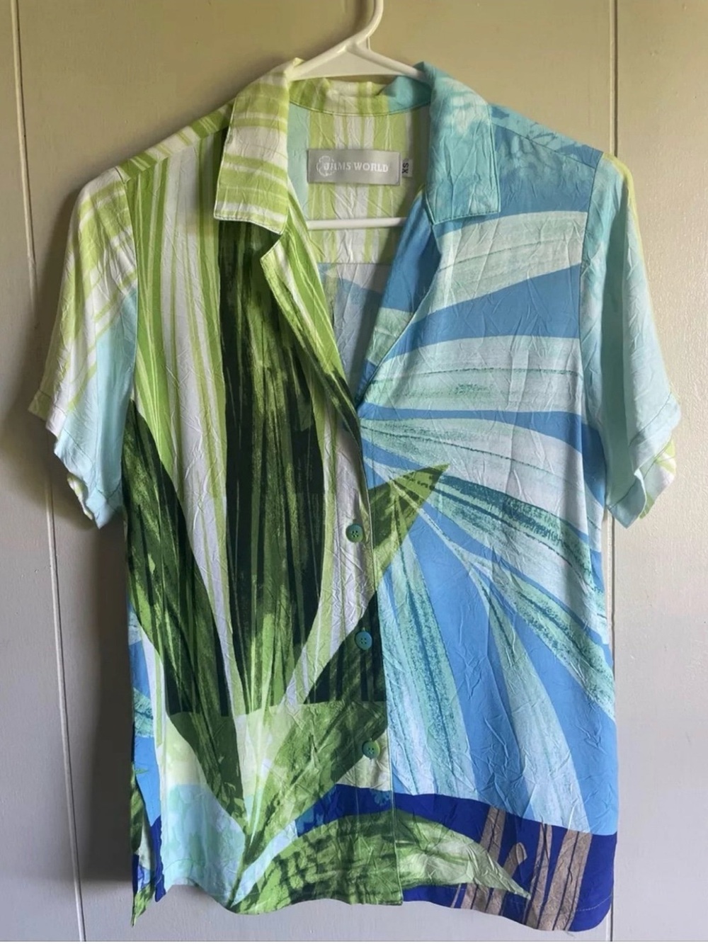Jams World woman’s Tropical short sleeve shirt print